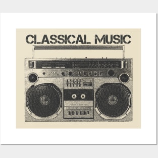 Classical Music / Hip Hop Tape Posters and Art